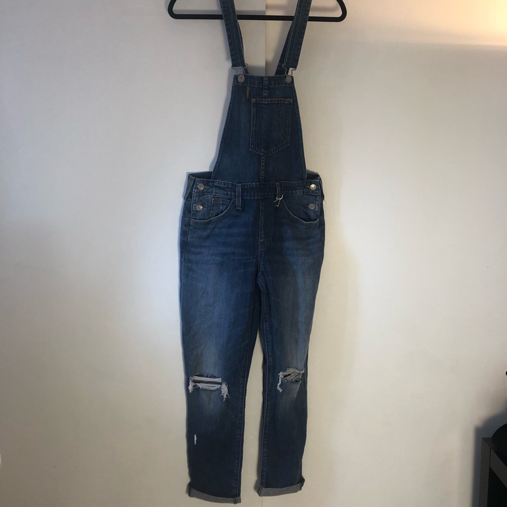 Anthropologie Levi’s heritage overalls wmns S NWOT - Picture 2 of 8